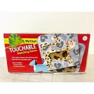 Gibby & Libby My First Touchable Matching Game animals sensory texture
